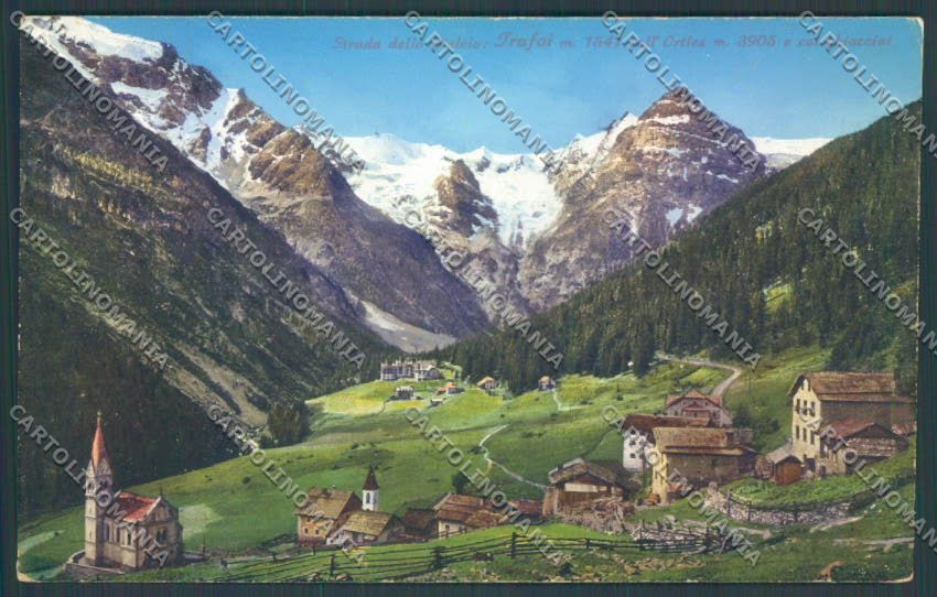 Bolzano Stelvio Trafoi cartolina ZB0011 – fronte