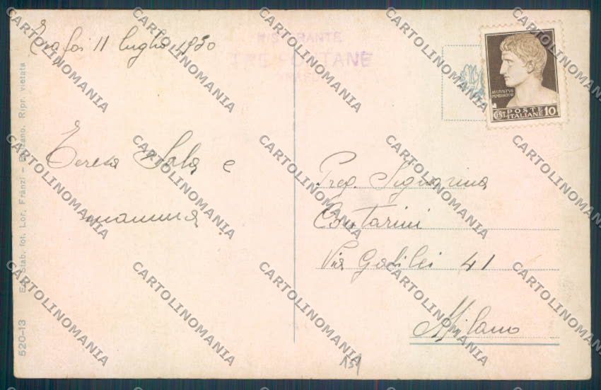 Bolzano Stelvio Trafoi cartolina ZB0011 – retro