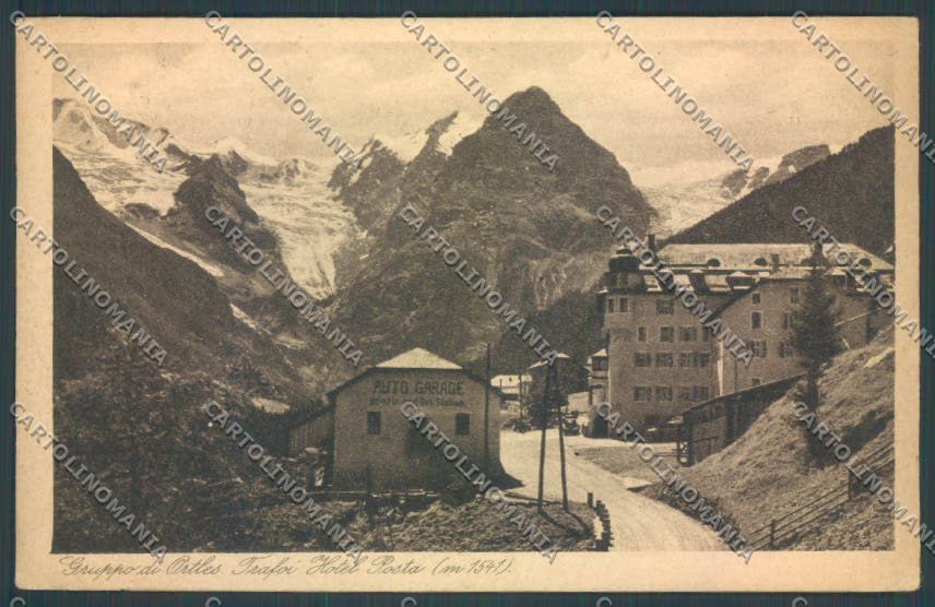 Bolzano Stelvio Trafoi cartolina ZB0013 – fronte
