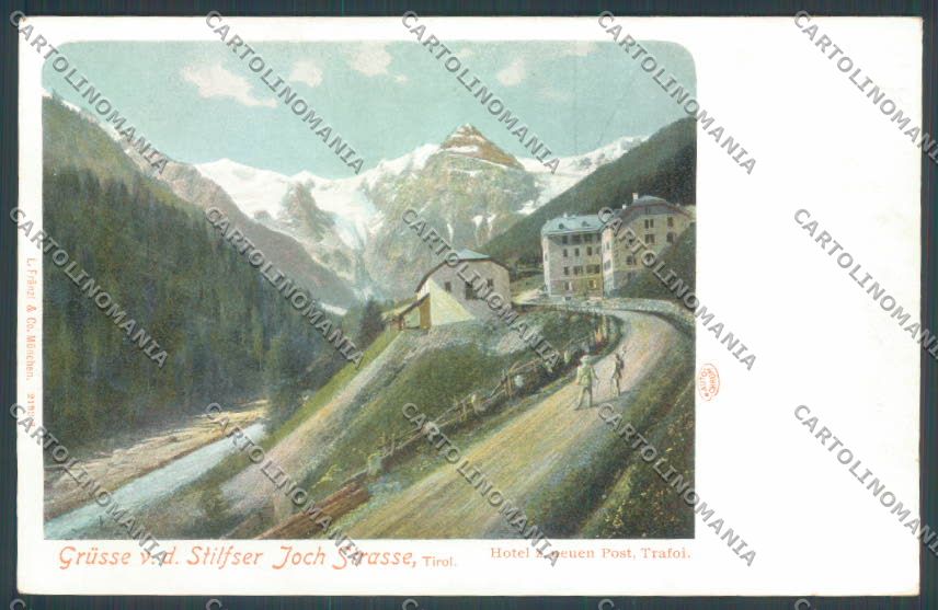 Bolzano Stelvio Trafoi cartolina ZB0014 – fronte