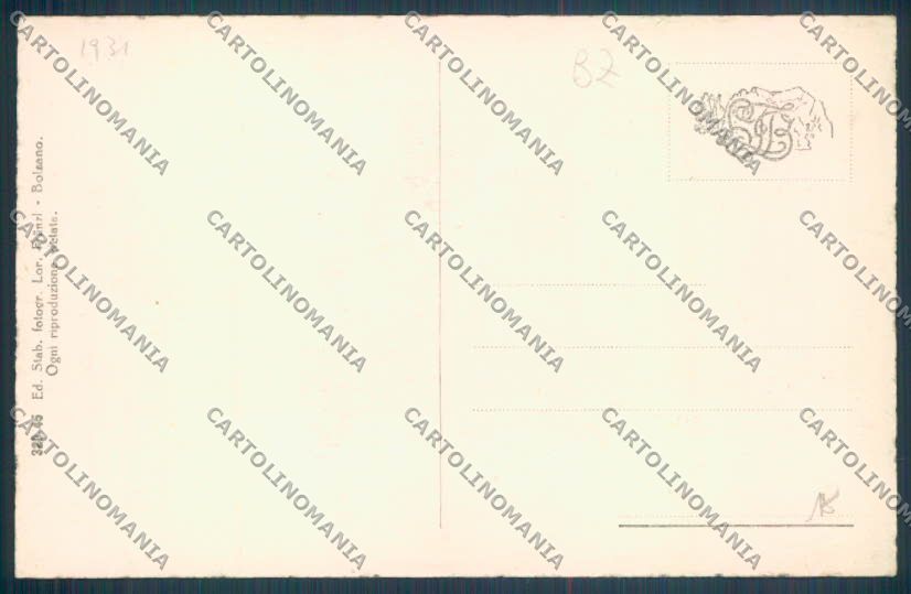 Bolzano Stelvio Trafoi cartolina ZB0015 – retro