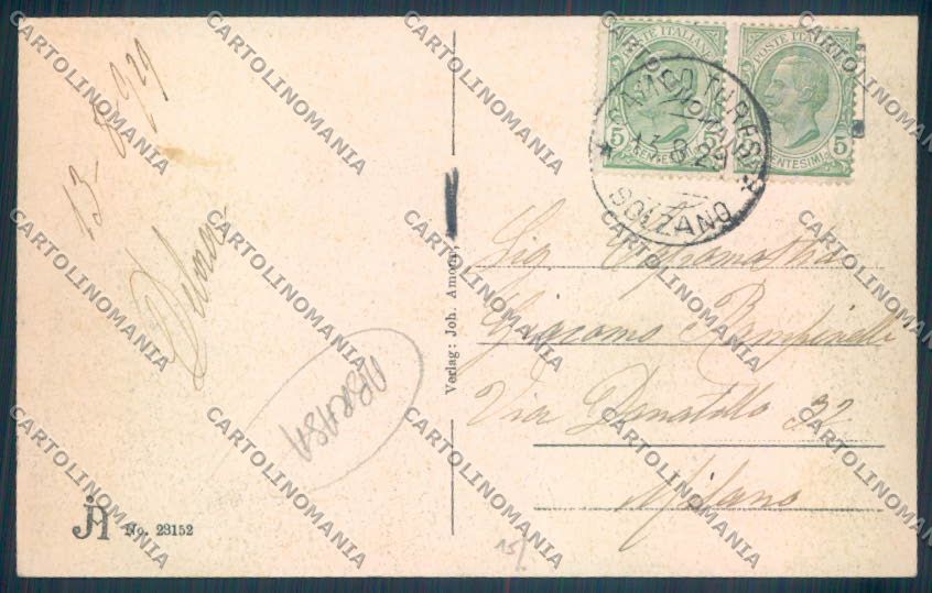 Bolzano Campo Tures ABRASA cartolina ZB0035 – retro