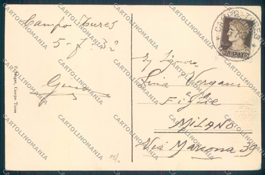 Bolzano Campo Tures cartolina ZB0038 – retro