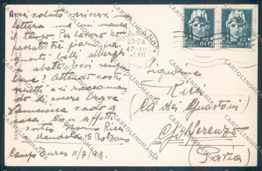 Bolzano Campo Tures cartolina ZB0042 – retro