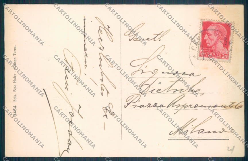 Bolzano Campo Tures cartolina ZB0051 – retro