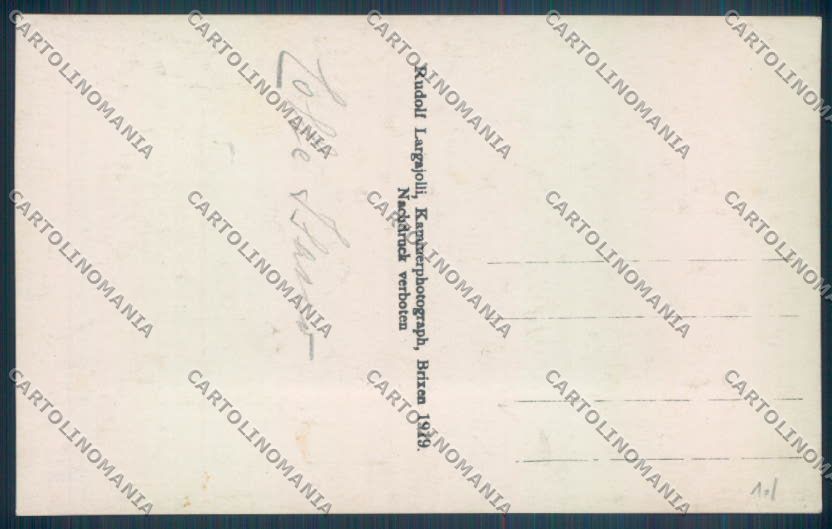 Bolzano Brennero Colle Isarco Foto cartolina ZB0073 – retro