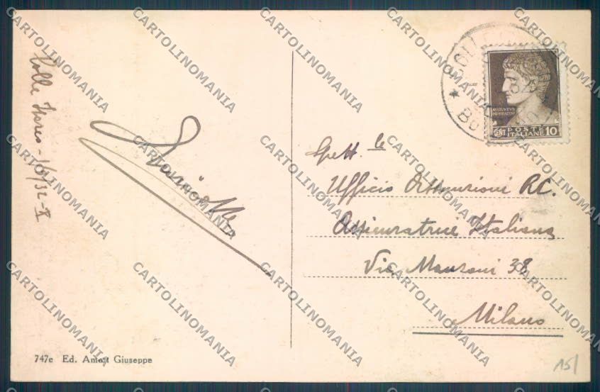 Bolzano Brennero Colle Isarco cartolina ZB0080 – retro
