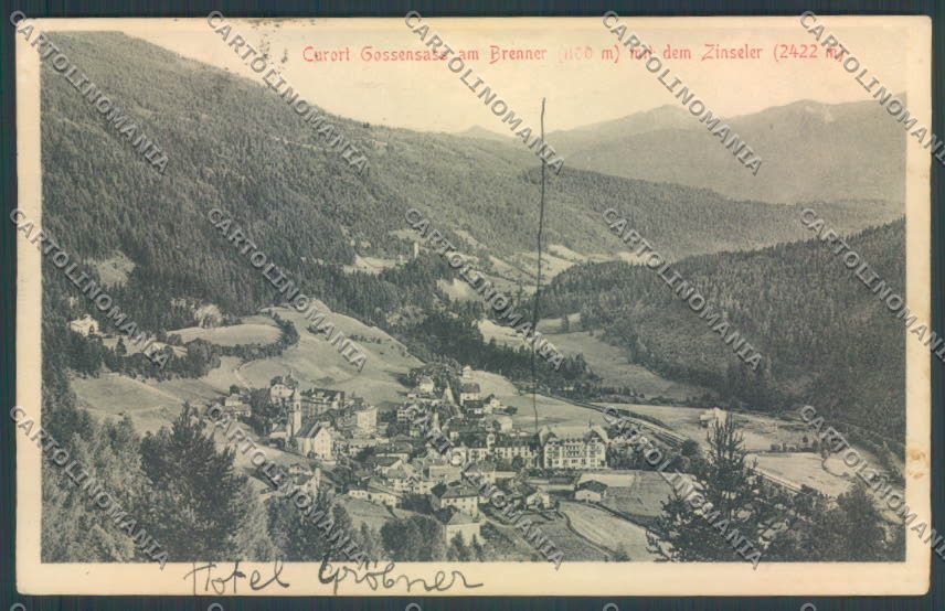 Bolzano Brennero Colle Isarco cartolina ZB0083 – fronte