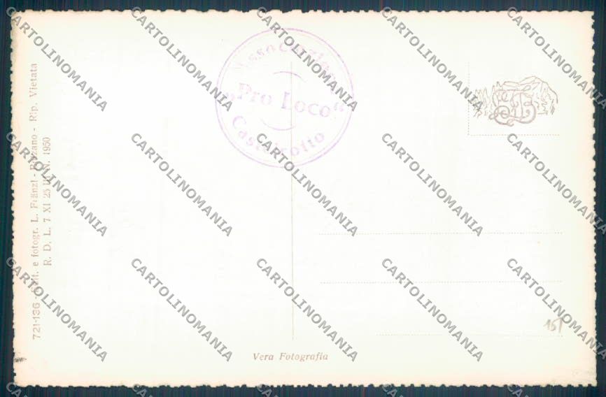 Bolzano Castelrotto Foto cartolina ZB0101 – retro