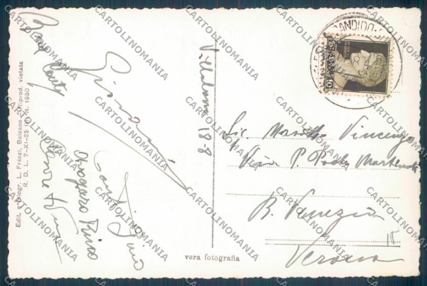 Bolzano Villabassa Foto cartolina ZB0131 – retro