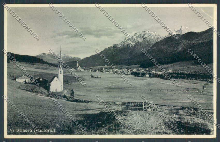 Bolzano Villabassa PIEGA cartolina ZB0134 – fronte