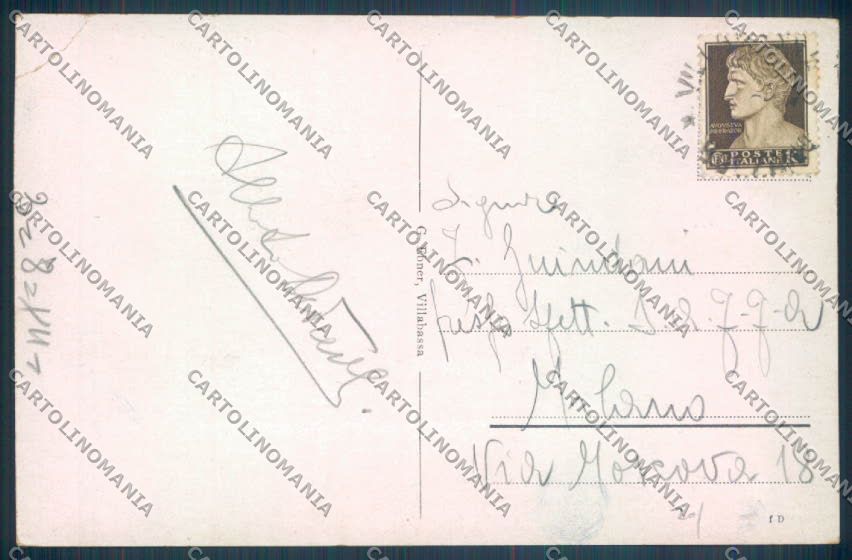 Bolzano Villabassa PIEGA cartolina ZB0134 – retro