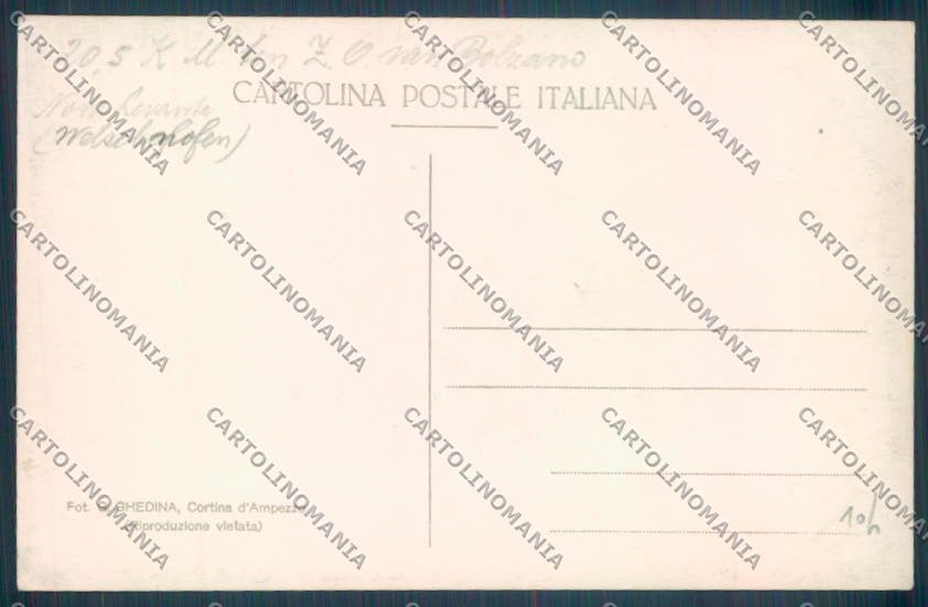 Bolzano Nova Levante Foto cartolina ZB0145 – retro
