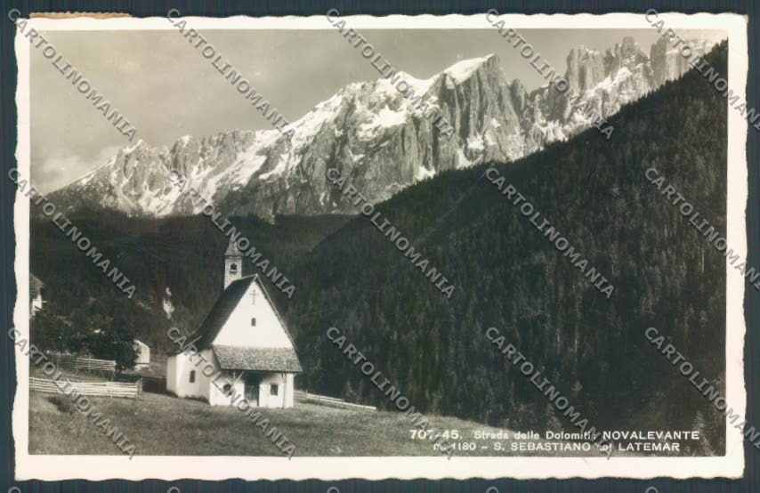 Bolzano Nova Levante PIEGHE Foto cartolina ZB0171 – fronte