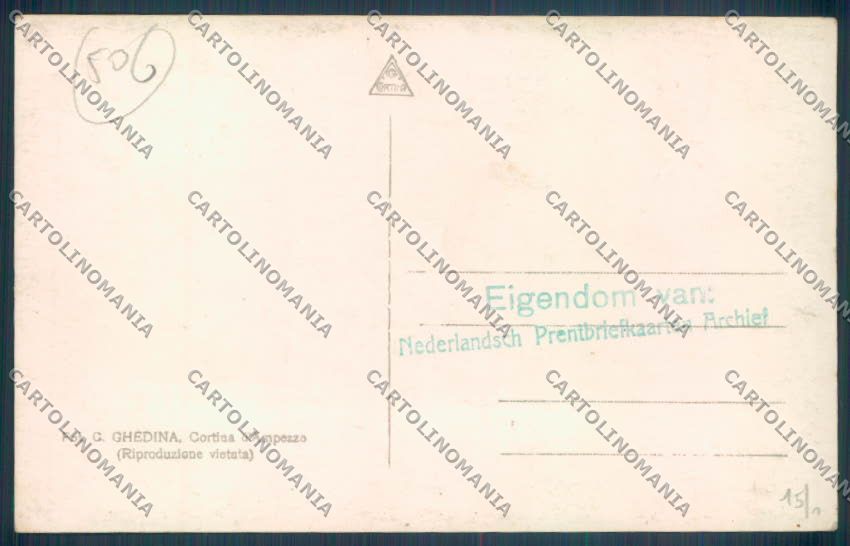 Bolzano Corvara in Badia Foto cartolina ZB0189 – retro