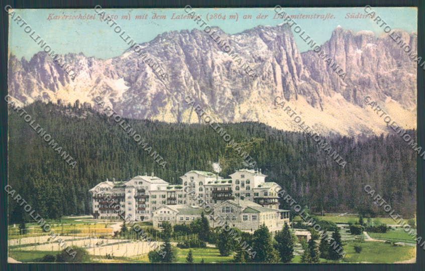 Bolzano Nova Levante Carezza cartolina ZB0191 – fronte