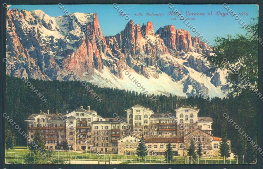 Bolzano Nova Levante Carezza cartolina ZB0193 – fronte