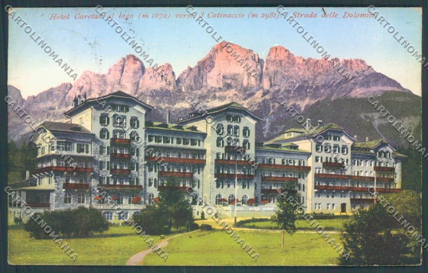 Bolzano Nova Levante Carezza cartolina ZB0195 – fronte