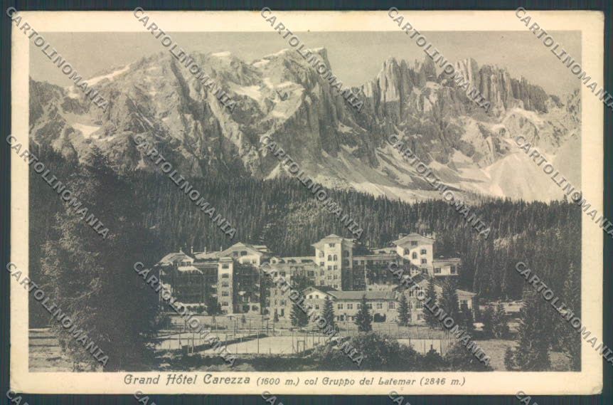 Bolzano Nova Levante Carezza cartolina ZB0202 – fronte