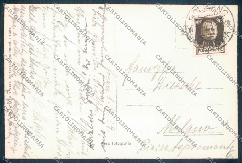 Bolzano Nova Levante Carezza Foto cartolina ZB0211 – retro