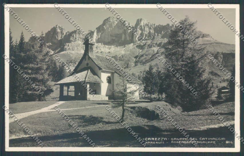Bolzano Nova Levante Carezza Foto cartolina ZB0213 – fronte