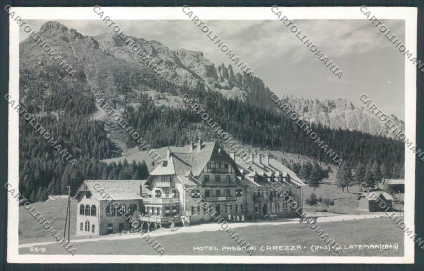 Bolzano Nova Levante Carezza Foto cartolina ZB0214 – fronte