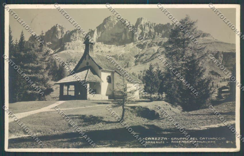 Bolzano Nova Levante Carezza COLLA Foto cartolina ZB0217 – fronte