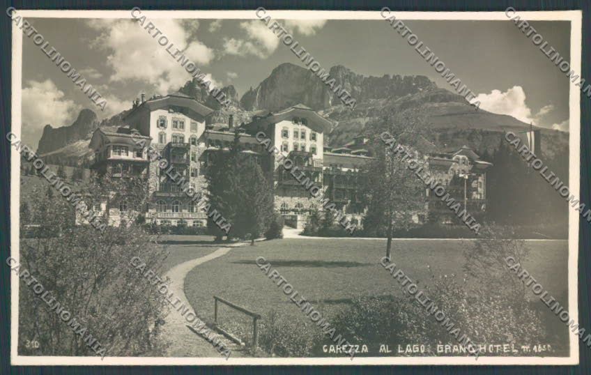 Bolzano Nova Levante Carezza Foto cartolina ZB0218 – fronte