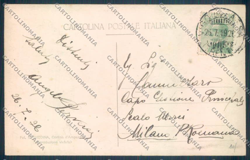 Bolzano Nova Levante Carezza Foto cartolina ZB0219 – retro