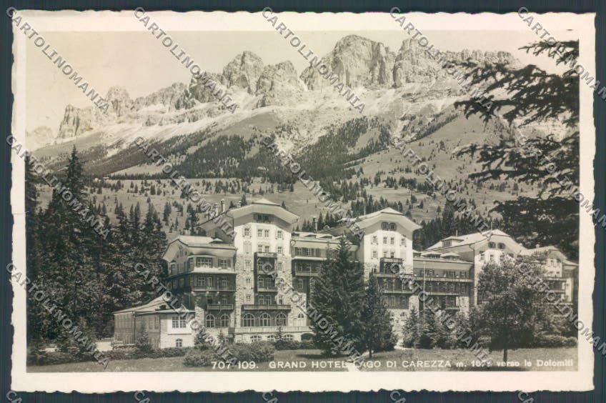 Bolzano Nova Levante Carezza Foto cartolina ZB0221 – fronte
