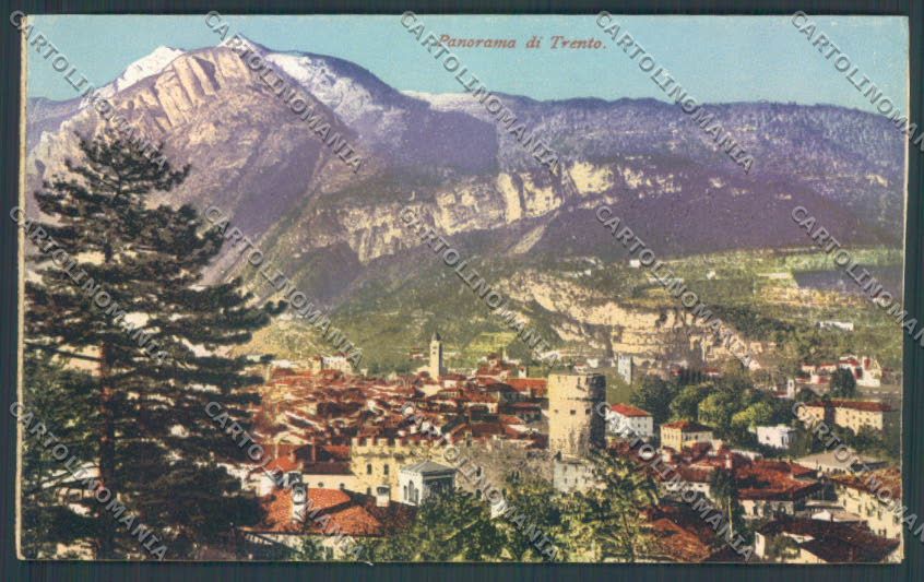 Trento Città cartolina ZB0234 – fronte