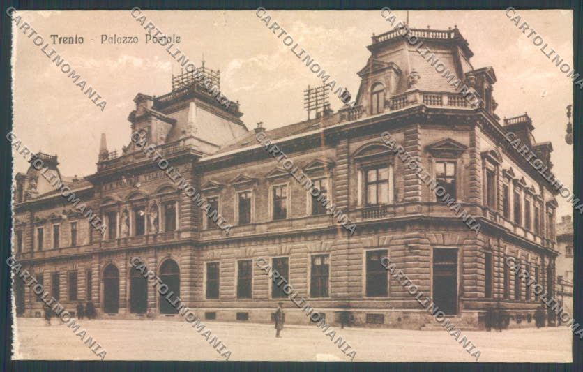 Trento Città Poste cartolina ZB0237 – fronte