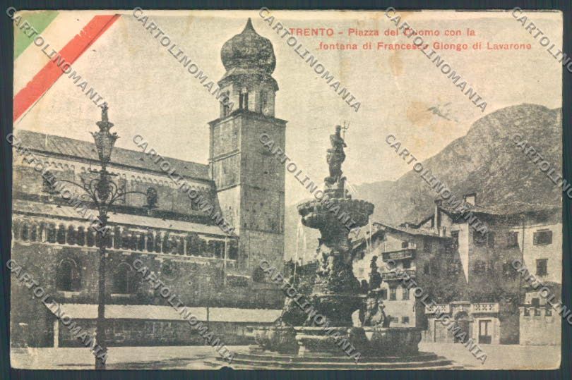 Trento Città cartolina ZB0252 – fronte