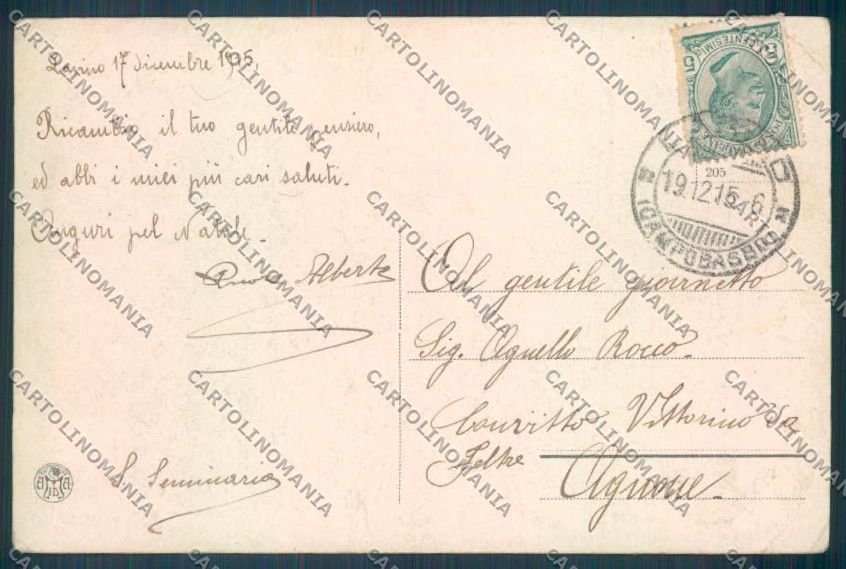 Trento Città cartolina ZB0257 – retro
