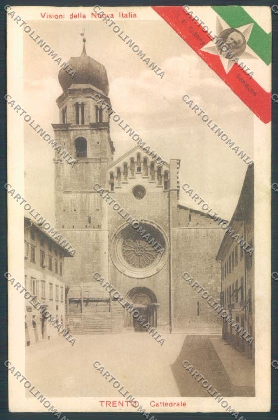 Trento Città cartolina ZB0259 – fronte