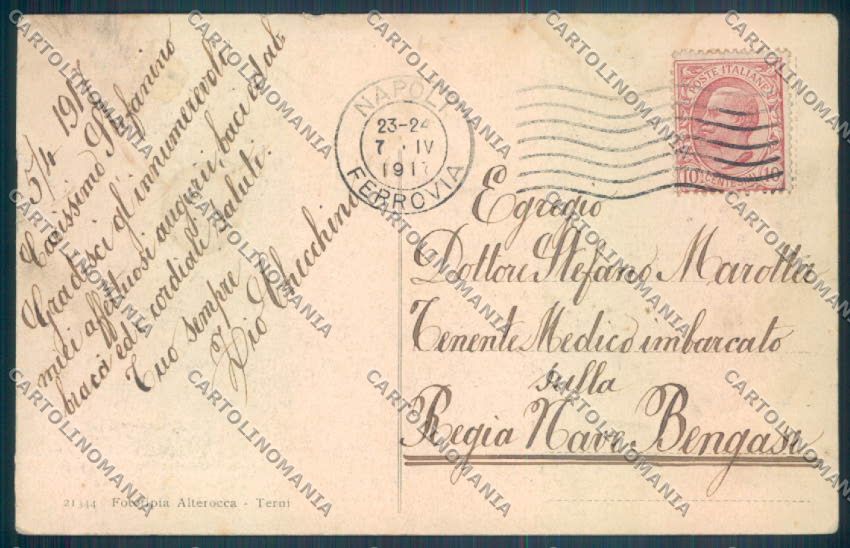 Trento Città ABRASA cartolina ZB0262 – retro