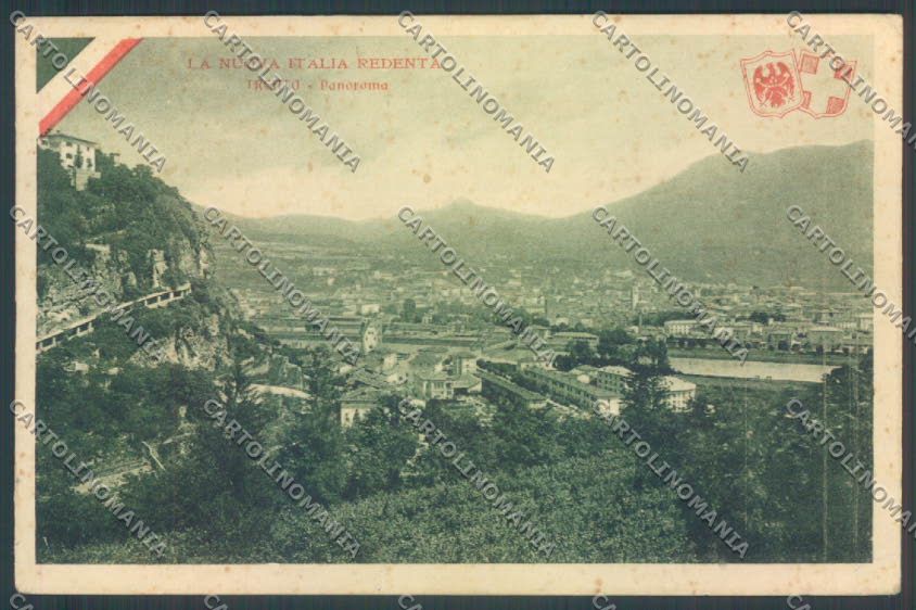 Trento Città cartolina ZB0264 – fronte