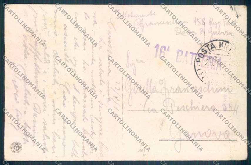 Trento Città cartolina ZB0273 – retro