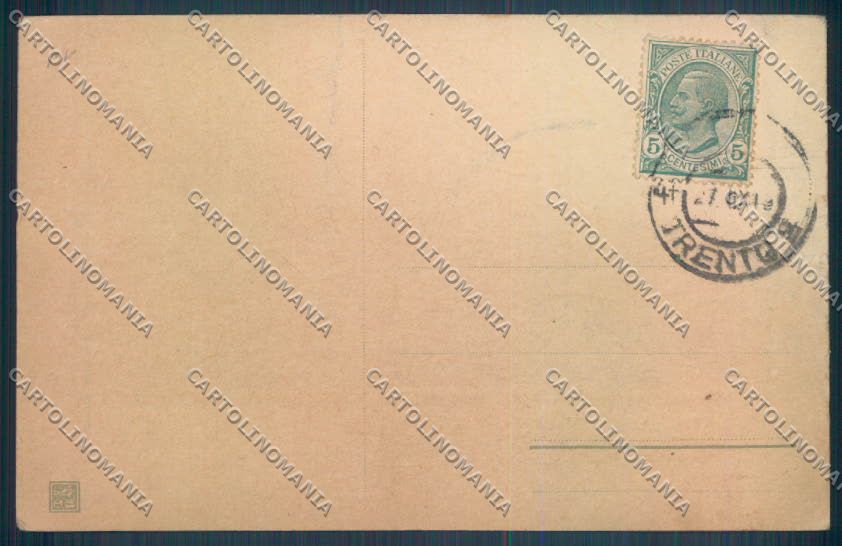 Trento Città cartolina ZB0281 – retro