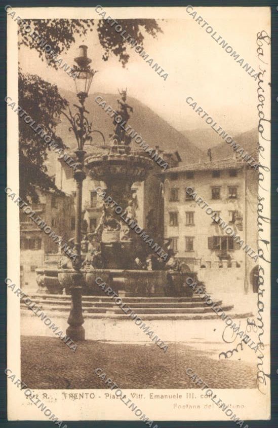 Trento Città cartolina ZB0286 – fronte