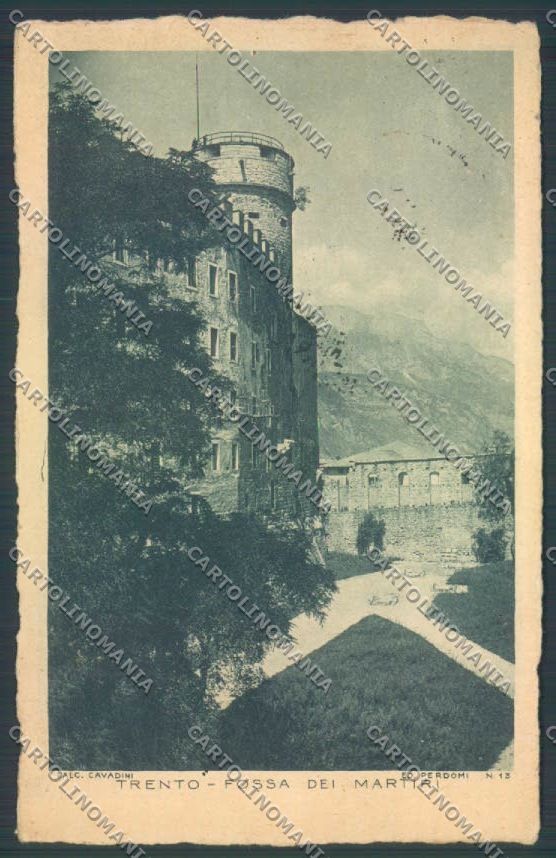 Trento Città cartolina ZB0288 – fronte