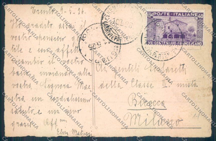Trento Città cartolina ZB0288 – retro