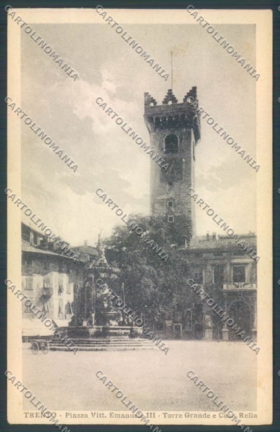 Trento Città cartolina ZB0299 – fronte