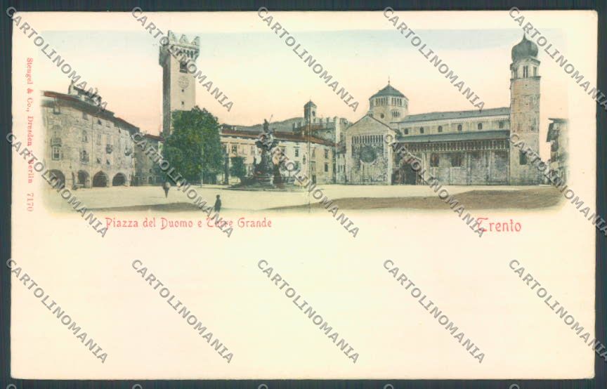 Trento Città cartolina ZB0302 – fronte