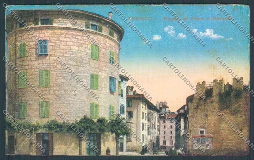 Trento Città SCOLLATA cartolina ZB0304 – fronte