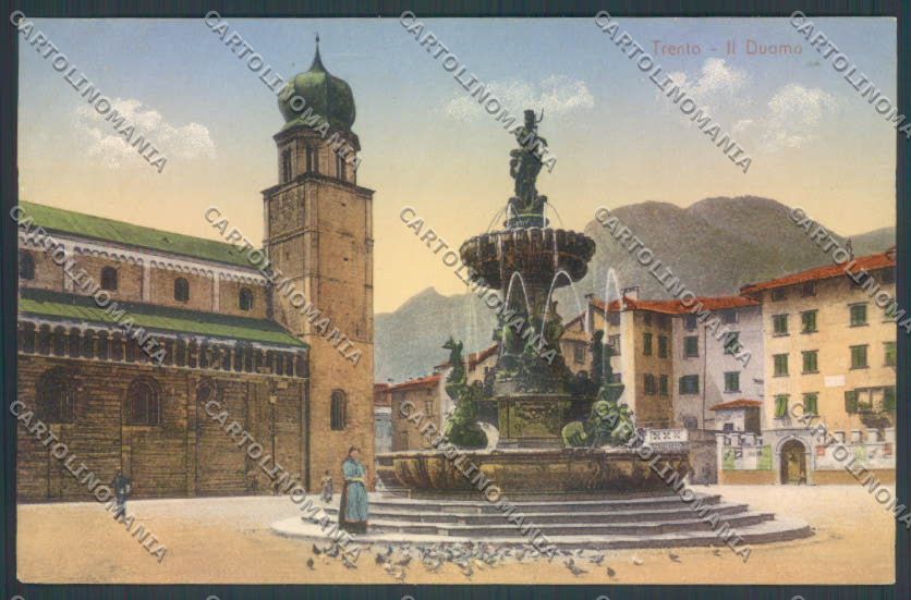 Trento Città cartolina ZB0305 – fronte