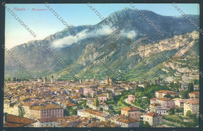 Trento Città cartolina ZB0309 – fronte