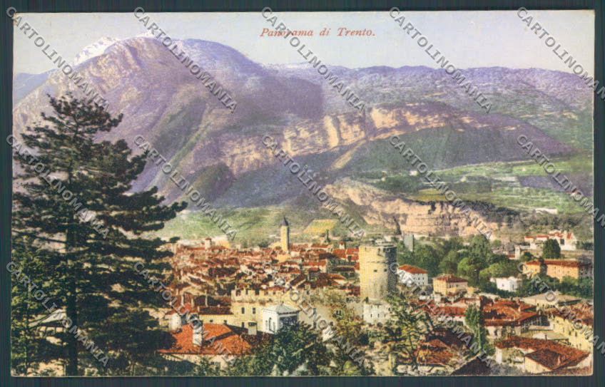 Trento Città cartolina ZB0310 – fronte