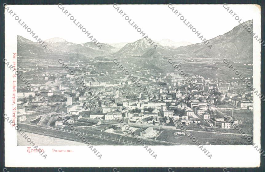 Trento Città cartolina ZB0324 – fronte
