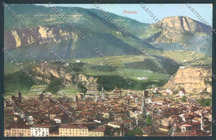 Trento Città cartolina ZB0326 – fronte